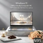 Neat Lightweight 14.1" Laptop N95 120Hz Ultra-clear FHD IPS Display 5000mAh 32GB/2TB SSD Backlit Keyboard