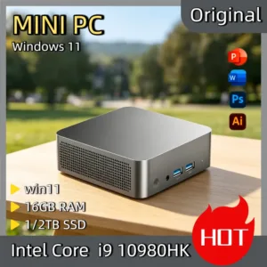Windows 11 Pro Mini PC Intel Core i9 10980HK 16GB RAM 1TB/2TB SSD WIFI6 BT5.2 4K HD Study Gaming Office 3 Year Warranty